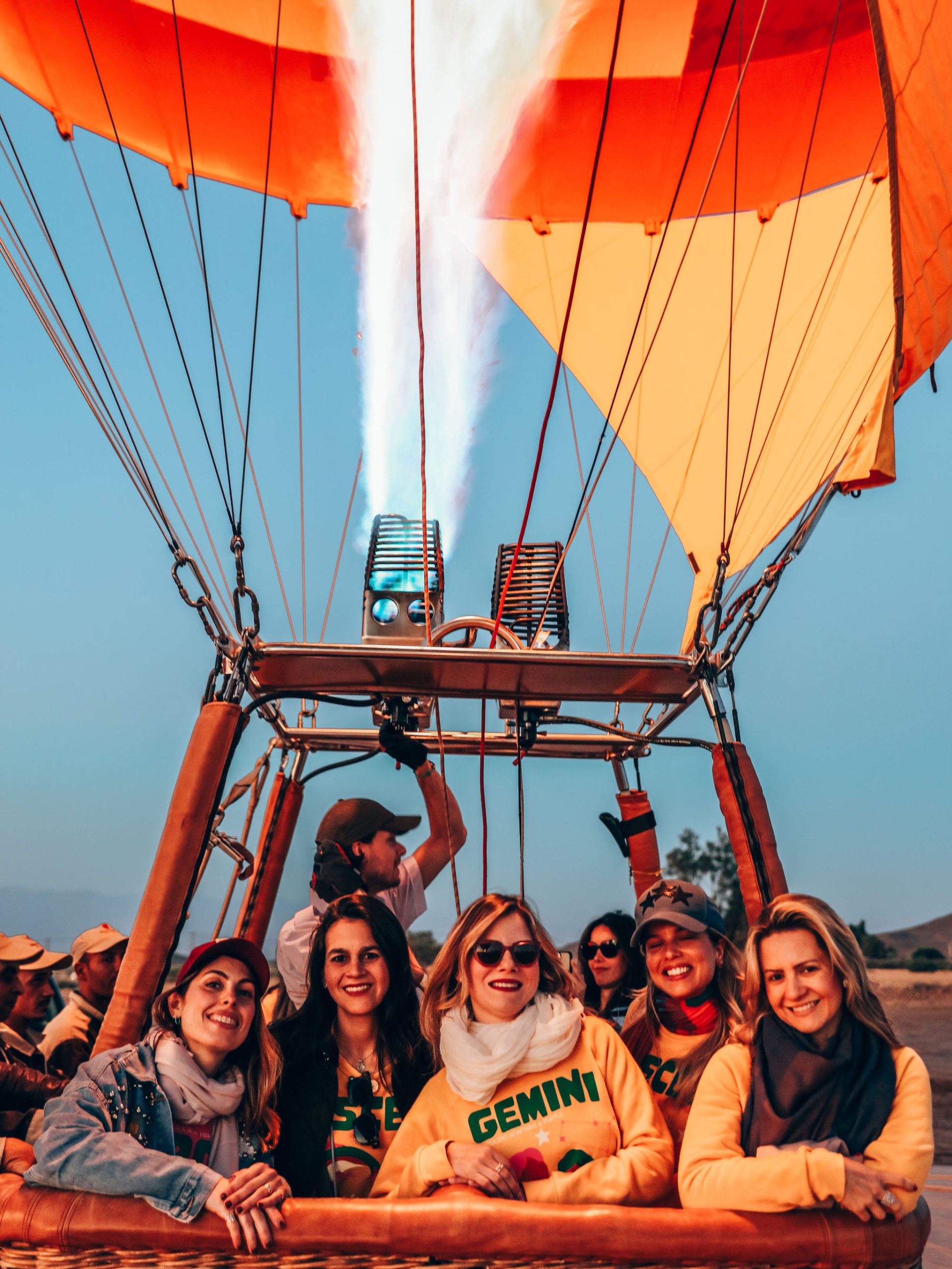The hot air balloon ride, photograph 9