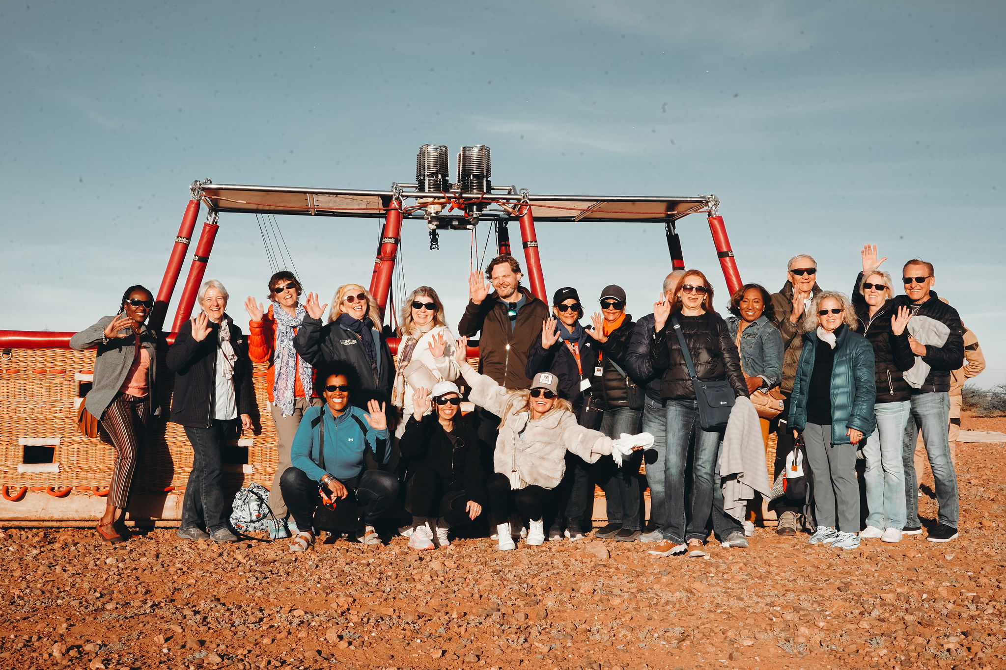 The hot air balloon ride, photograph 7